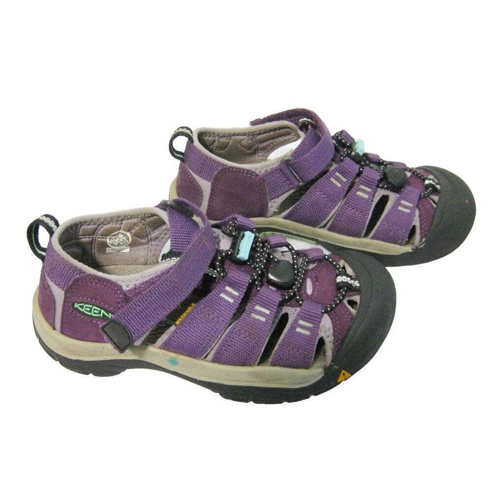 KEEN Boys (Size 1) Purple Sandals Water Outdoor Hiking Shoes UK 13 Euro 32.5